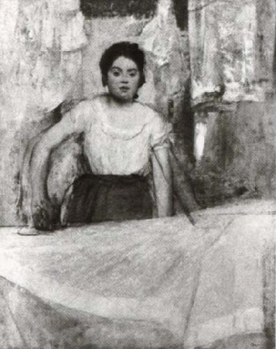 Edgar Degas Woman ironing oil painting image